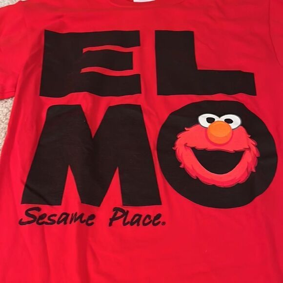 BOYS ELMO SHIRT SIZE SMALL - Picture 2 of 10